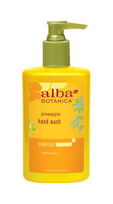 Alba Botanica Hand Wash Pineapple 8 OZ